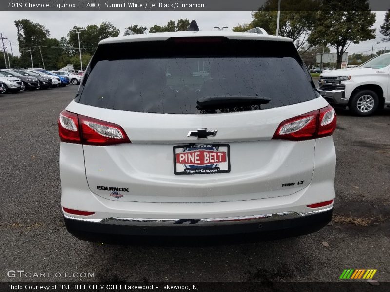 Summit White / Jet Black/Cinnamon 2019 Chevrolet Equinox LT AWD