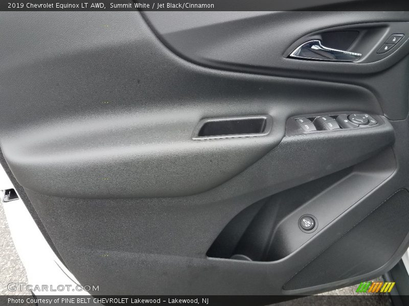 Summit White / Jet Black/Cinnamon 2019 Chevrolet Equinox LT AWD