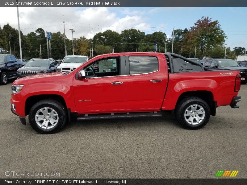  2019 Colorado LT Crew Cab 4x4 Red Hot