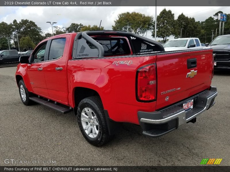 Red Hot / Jet Black 2019 Chevrolet Colorado LT Crew Cab 4x4