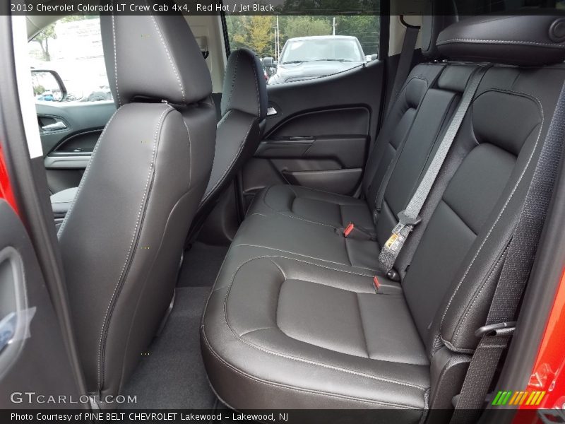 Rear Seat of 2019 Colorado LT Crew Cab 4x4