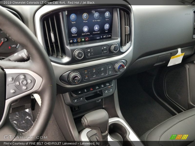 Dashboard of 2019 Colorado LT Crew Cab 4x4