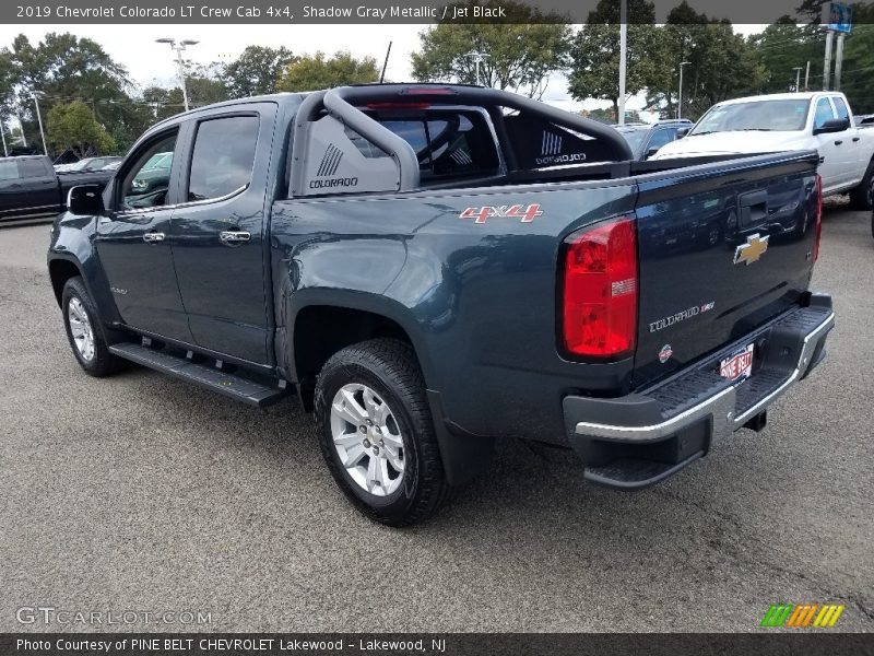 Shadow Gray Metallic / Jet Black 2019 Chevrolet Colorado LT Crew Cab 4x4
