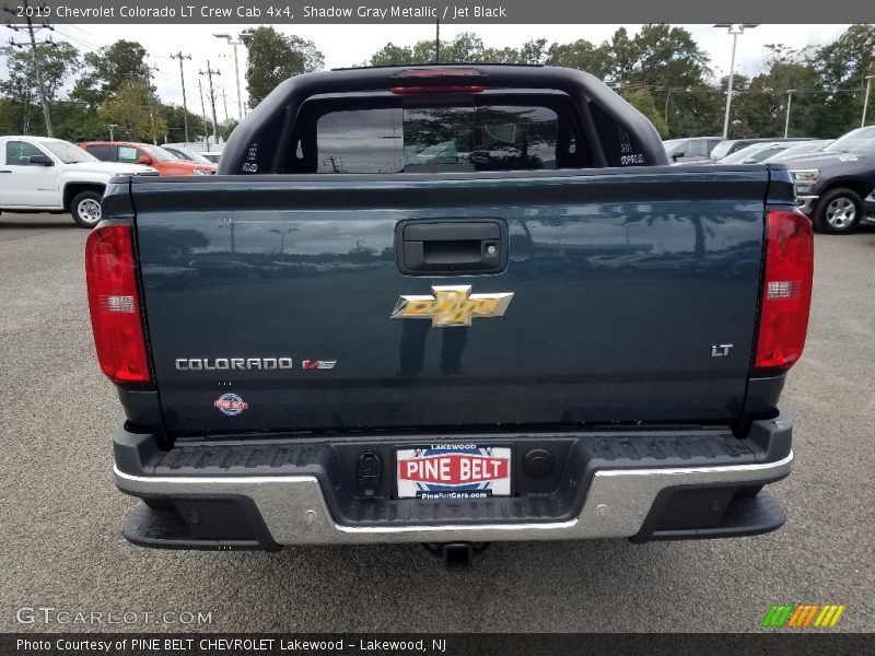 Shadow Gray Metallic / Jet Black 2019 Chevrolet Colorado LT Crew Cab 4x4
