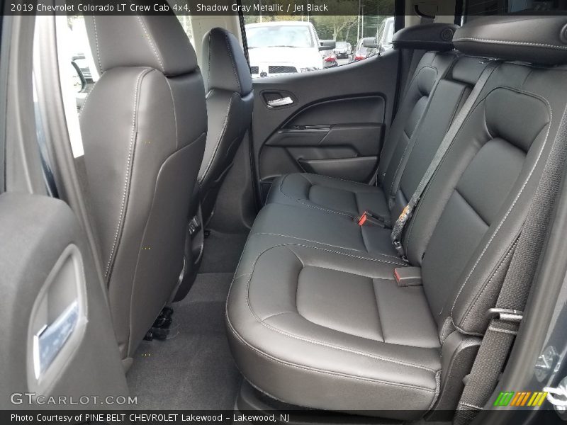 Rear Seat of 2019 Colorado LT Crew Cab 4x4