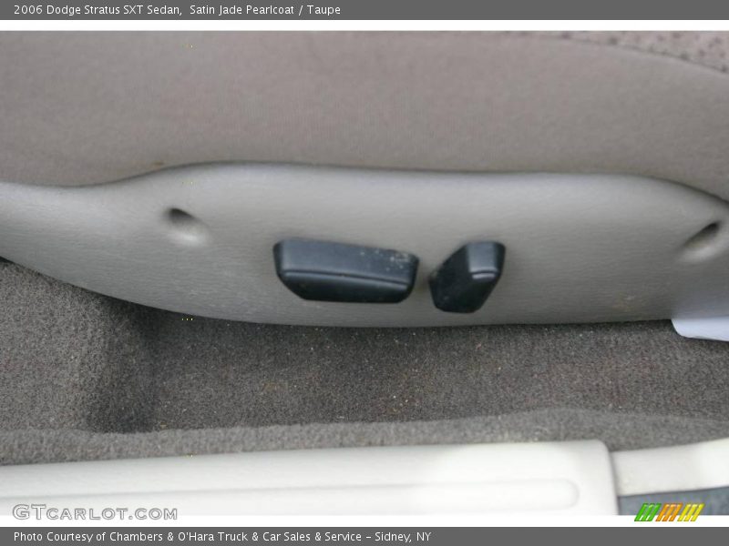 Satin Jade Pearlcoat / Taupe 2006 Dodge Stratus SXT Sedan
