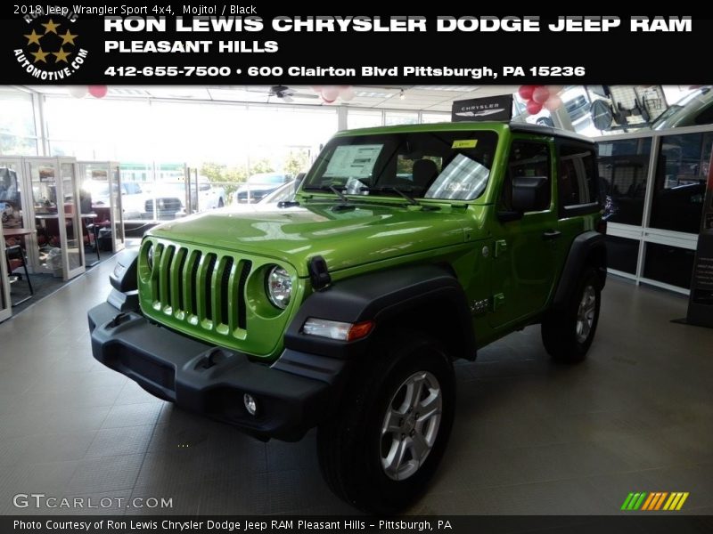 Mojito! / Black 2018 Jeep Wrangler Sport 4x4
