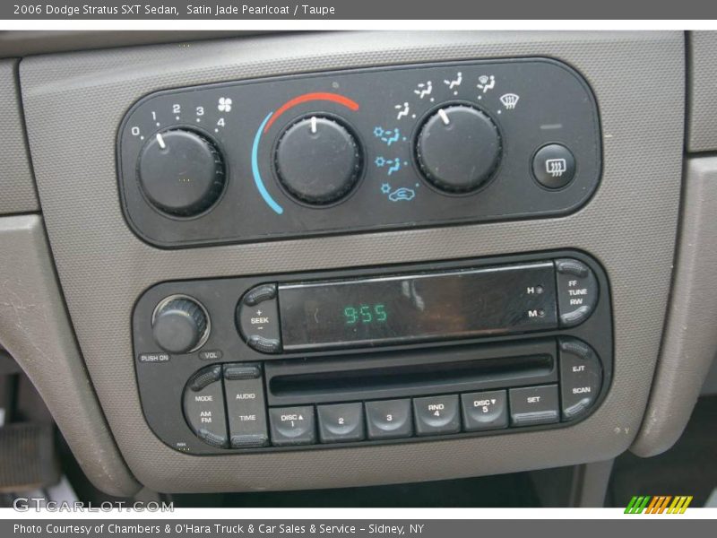 Satin Jade Pearlcoat / Taupe 2006 Dodge Stratus SXT Sedan