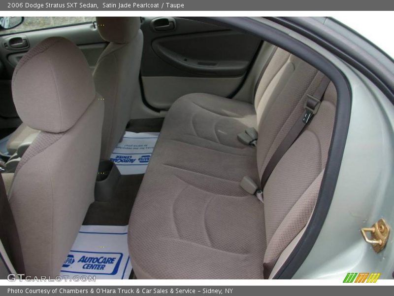 Satin Jade Pearlcoat / Taupe 2006 Dodge Stratus SXT Sedan