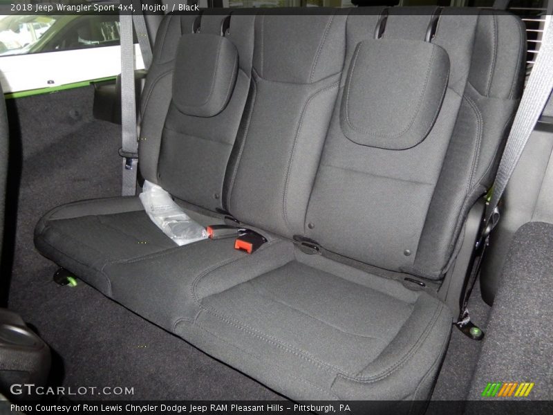 Rear Seat of 2018 Wrangler Sport 4x4