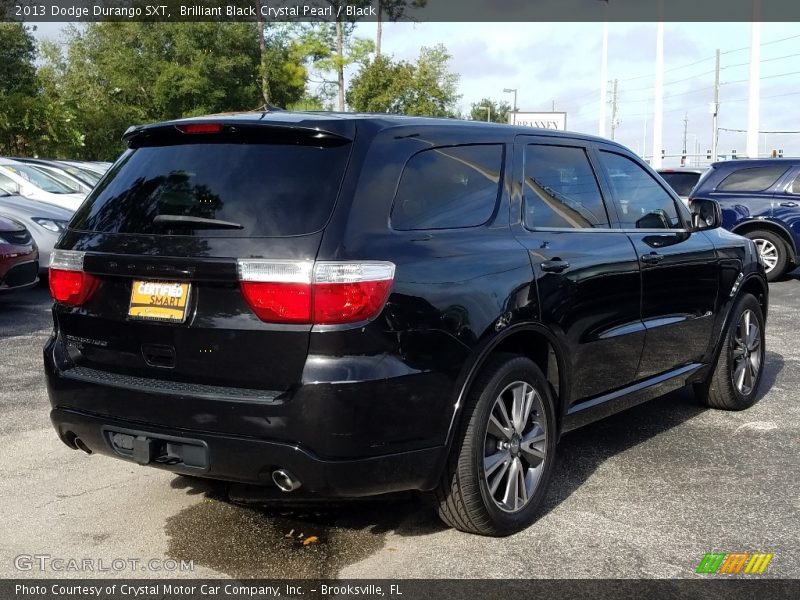 Brilliant Black Crystal Pearl / Black 2013 Dodge Durango SXT