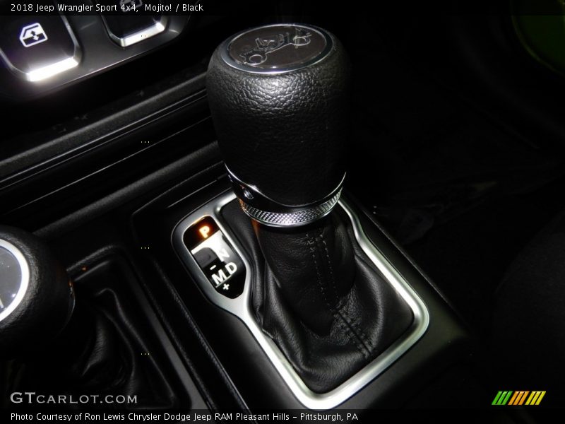  2018 Wrangler Sport 4x4 8 Speed Automatic Shifter