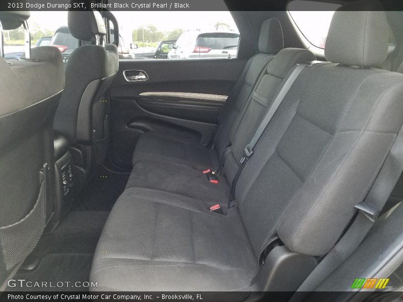 Brilliant Black Crystal Pearl / Black 2013 Dodge Durango SXT