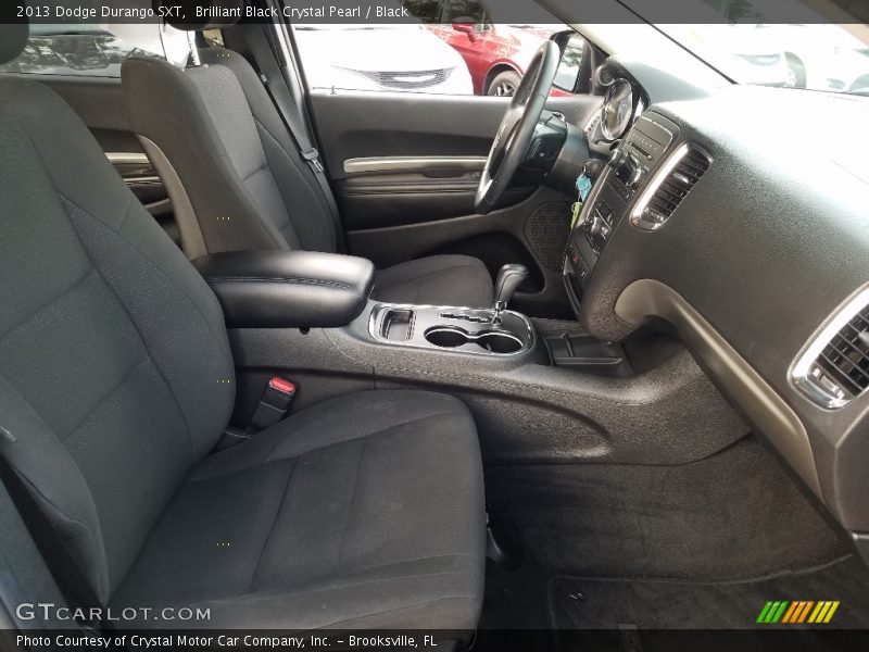 Brilliant Black Crystal Pearl / Black 2013 Dodge Durango SXT
