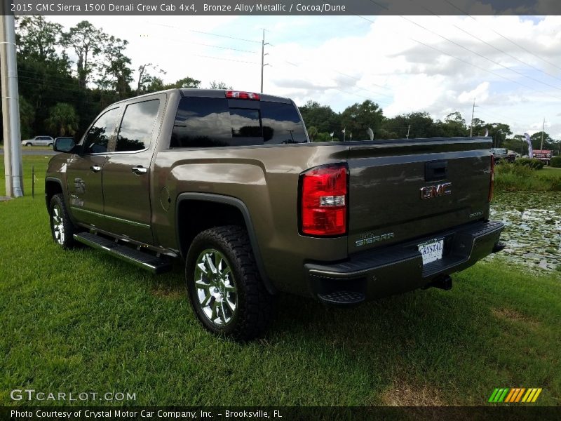 Bronze Alloy Metallic / Cocoa/Dune 2015 GMC Sierra 1500 Denali Crew Cab 4x4