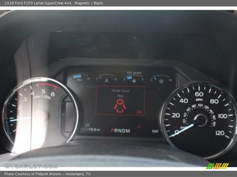 Magnetic / Black 2018 Ford F150 Lariat SuperCrew 4x4