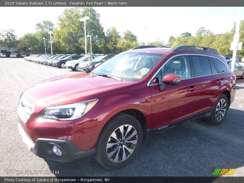 Venetian Red Pearl / Warm Ivory 2016 Subaru Outback 2.5i Limited