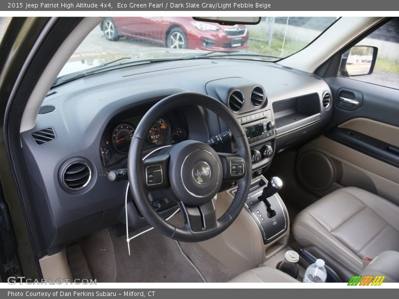 Eco Green Pearl / Dark Slate Gray/Light Pebble Beige 2015 Jeep Patriot High Altitude 4x4
