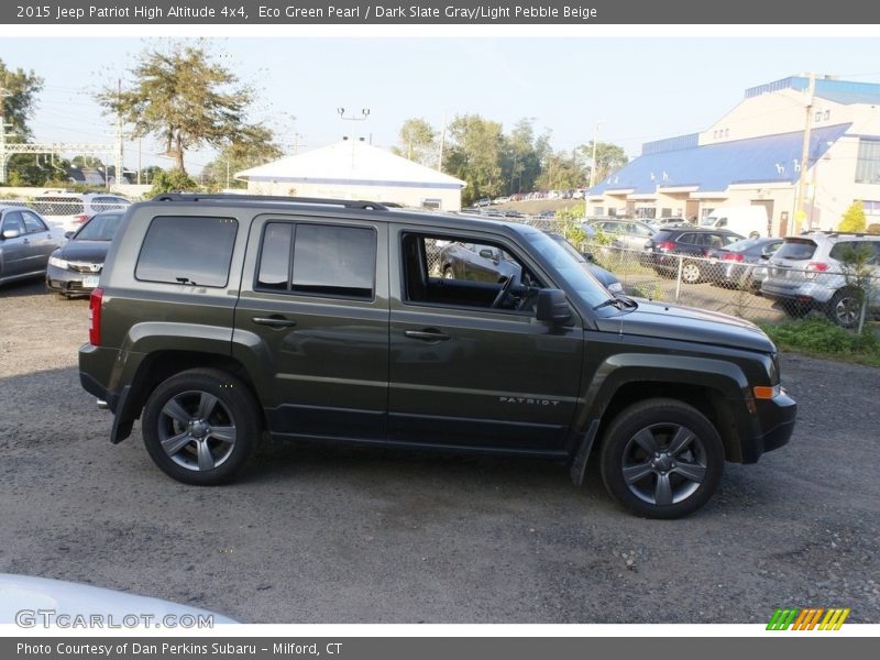 Eco Green Pearl / Dark Slate Gray/Light Pebble Beige 2015 Jeep Patriot High Altitude 4x4