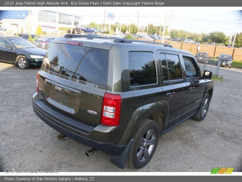 Eco Green Pearl / Dark Slate Gray/Light Pebble Beige 2015 Jeep Patriot High Altitude 4x4