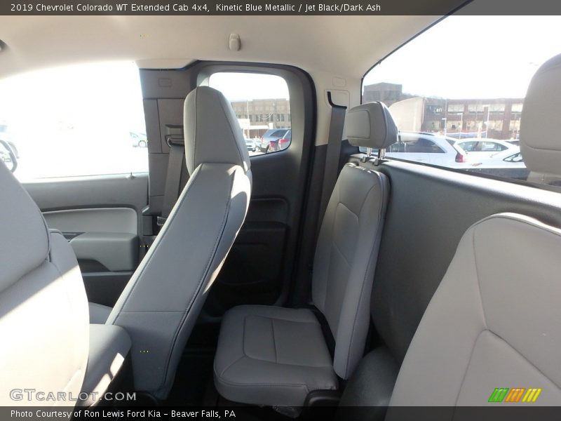 Rear Seat of 2019 Colorado WT Extended Cab 4x4