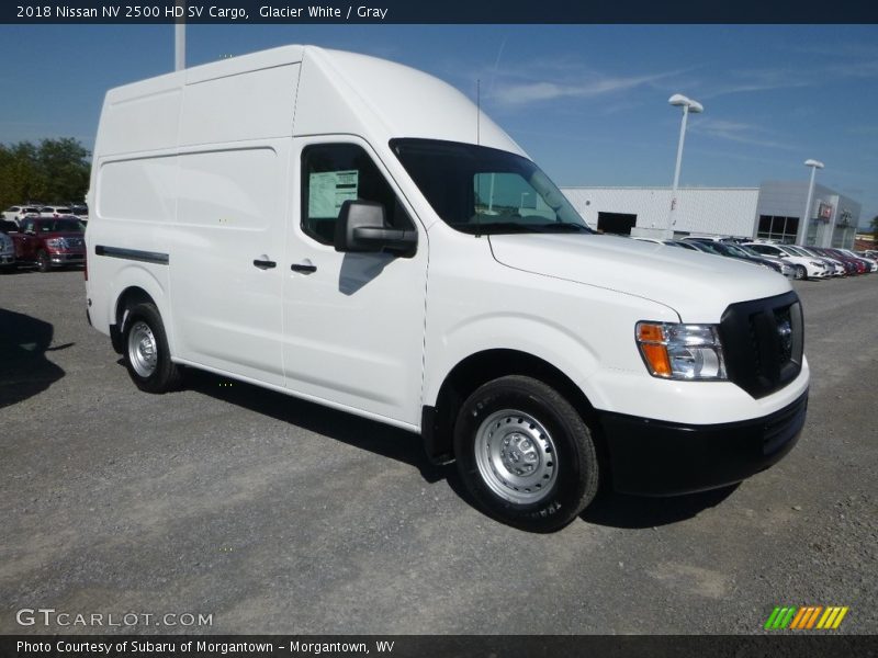 Glacier White / Gray 2018 Nissan NV 2500 HD SV Cargo