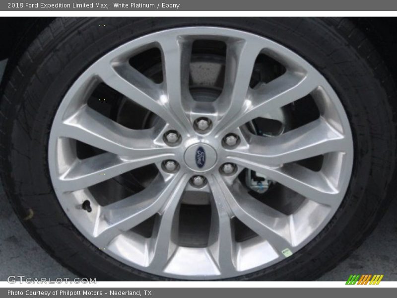White Platinum / Ebony 2018 Ford Expedition Limited Max
