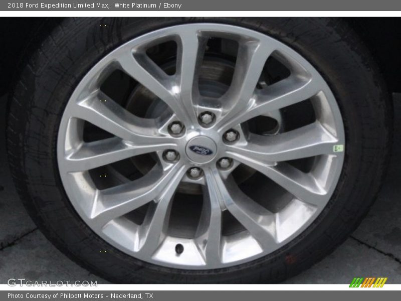 White Platinum / Ebony 2018 Ford Expedition Limited Max