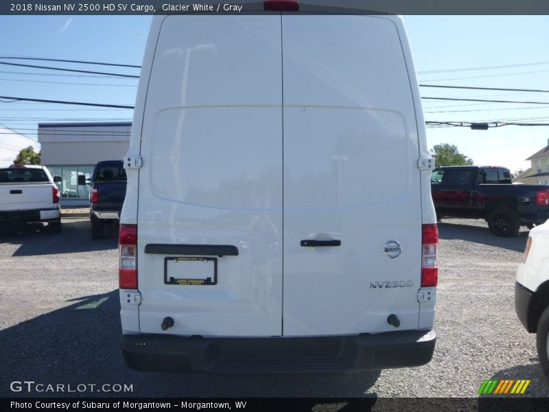 Glacier White / Gray 2018 Nissan NV 2500 HD SV Cargo
