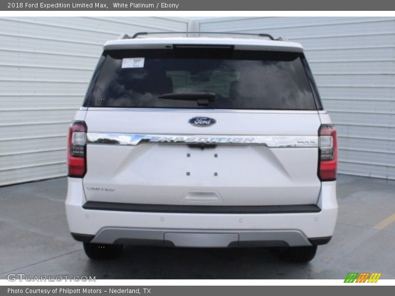 White Platinum / Ebony 2018 Ford Expedition Limited Max