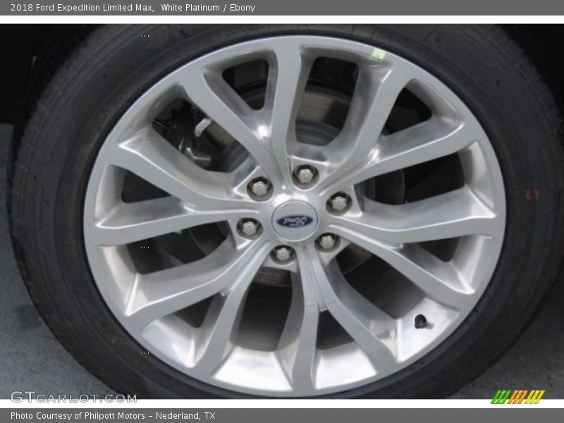 White Platinum / Ebony 2018 Ford Expedition Limited Max