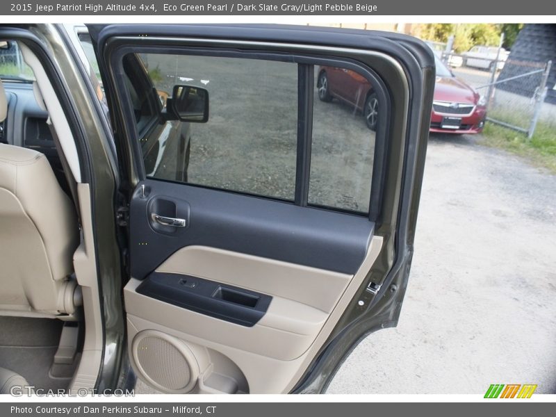 Eco Green Pearl / Dark Slate Gray/Light Pebble Beige 2015 Jeep Patriot High Altitude 4x4