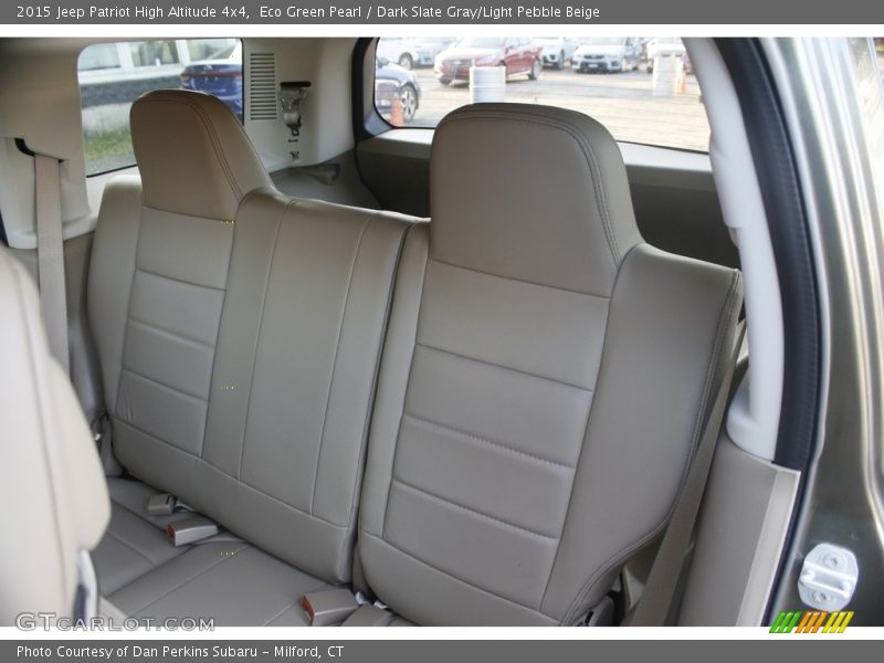 Eco Green Pearl / Dark Slate Gray/Light Pebble Beige 2015 Jeep Patriot High Altitude 4x4