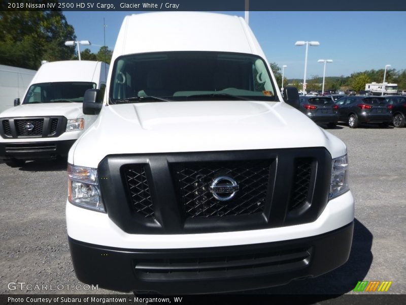 Glacier White / Gray 2018 Nissan NV 2500 HD SV Cargo