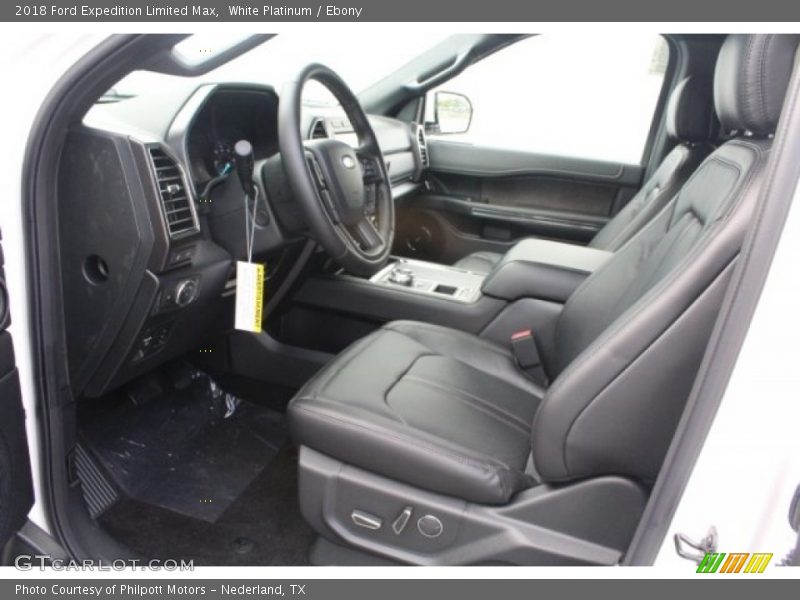 White Platinum / Ebony 2018 Ford Expedition Limited Max