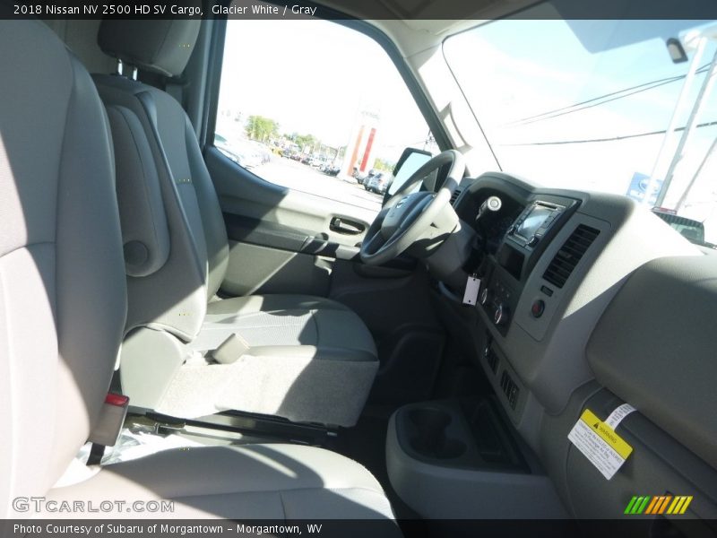 Glacier White / Gray 2018 Nissan NV 2500 HD SV Cargo