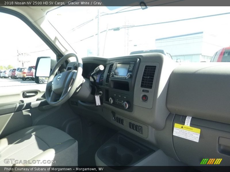 Glacier White / Gray 2018 Nissan NV 2500 HD SV Cargo