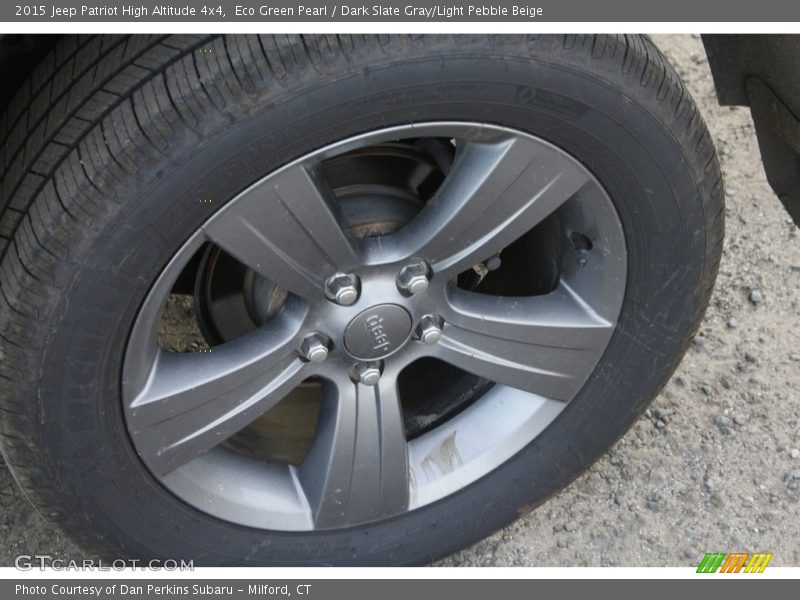 Eco Green Pearl / Dark Slate Gray/Light Pebble Beige 2015 Jeep Patriot High Altitude 4x4
