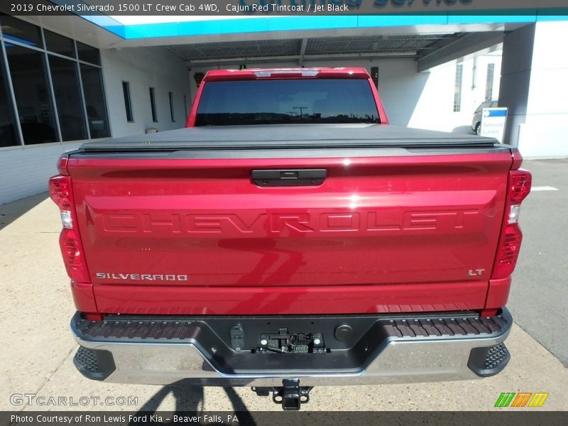 Cajun Red Tintcoat / Jet Black 2019 Chevrolet Silverado 1500 LT Crew Cab 4WD