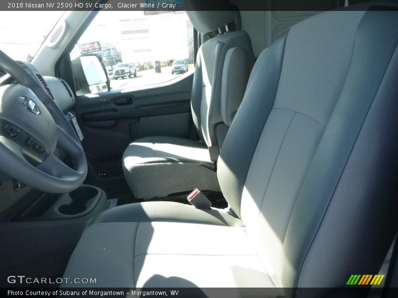 Glacier White / Gray 2018 Nissan NV 2500 HD SV Cargo