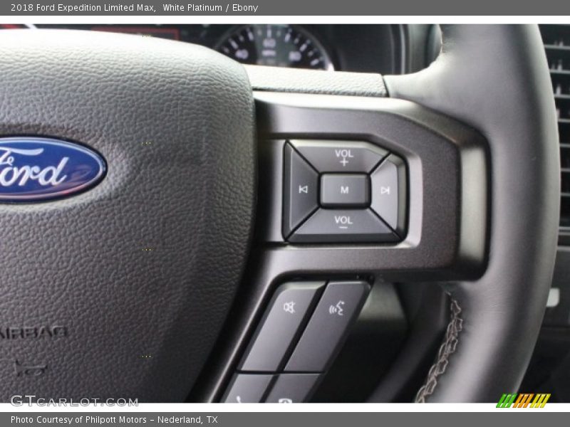 White Platinum / Ebony 2018 Ford Expedition Limited Max