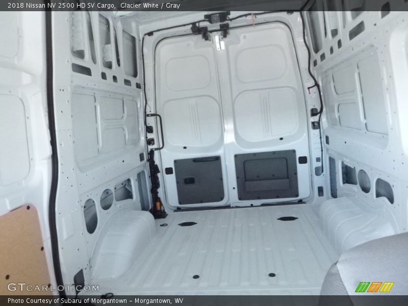 Glacier White / Gray 2018 Nissan NV 2500 HD SV Cargo
