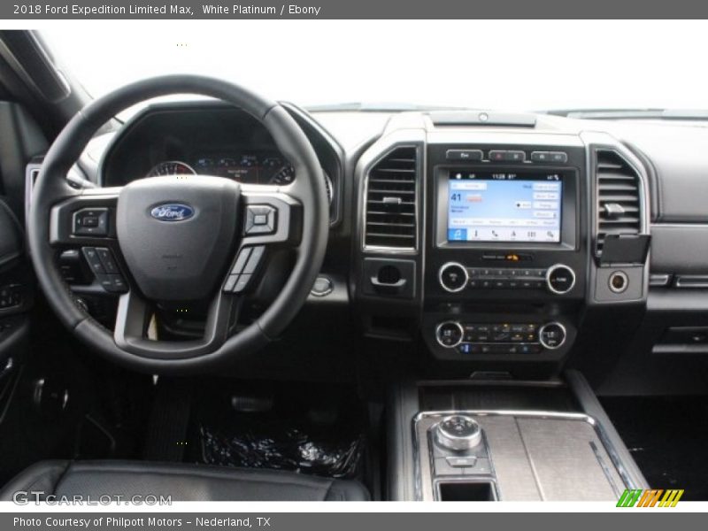 White Platinum / Ebony 2018 Ford Expedition Limited Max