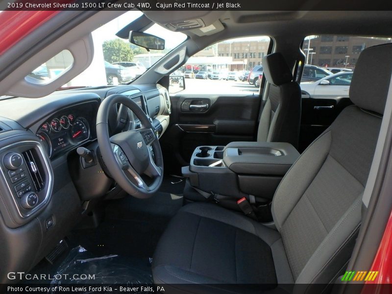 Cajun Red Tintcoat / Jet Black 2019 Chevrolet Silverado 1500 LT Crew Cab 4WD