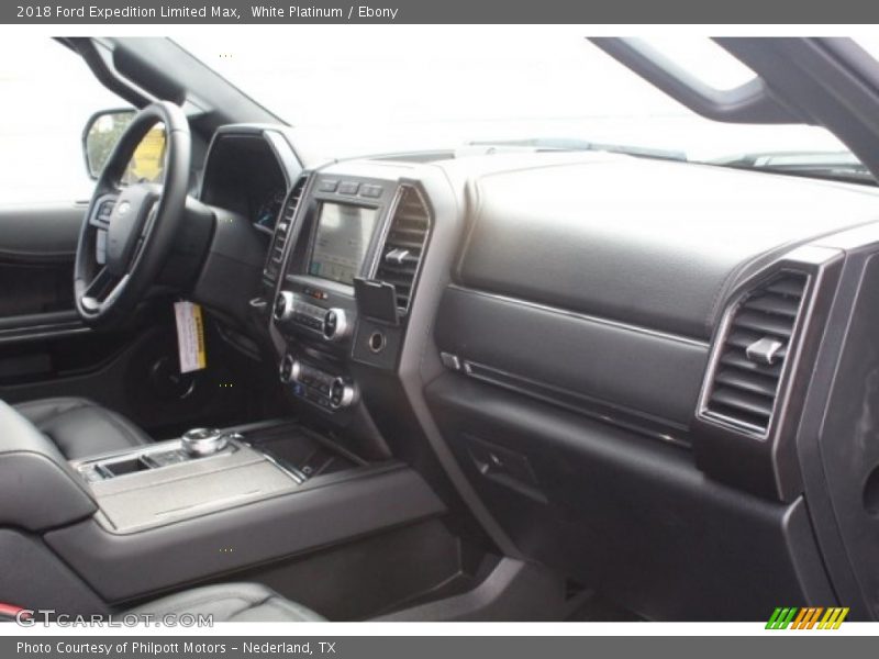 White Platinum / Ebony 2018 Ford Expedition Limited Max