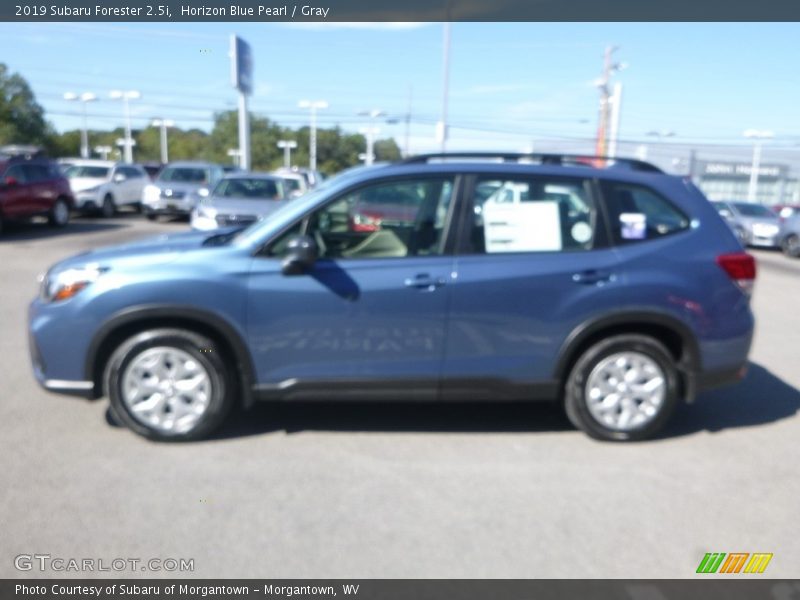 Horizon Blue Pearl / Gray 2019 Subaru Forester 2.5i
