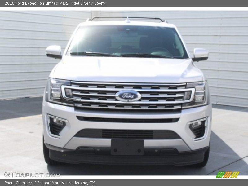 Ingot Silver / Ebony 2018 Ford Expedition Limited Max