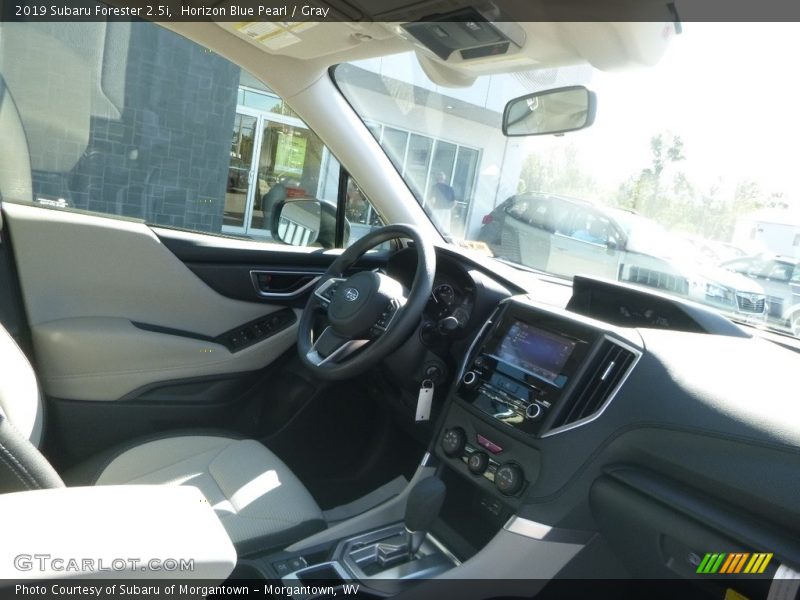 Horizon Blue Pearl / Gray 2019 Subaru Forester 2.5i
