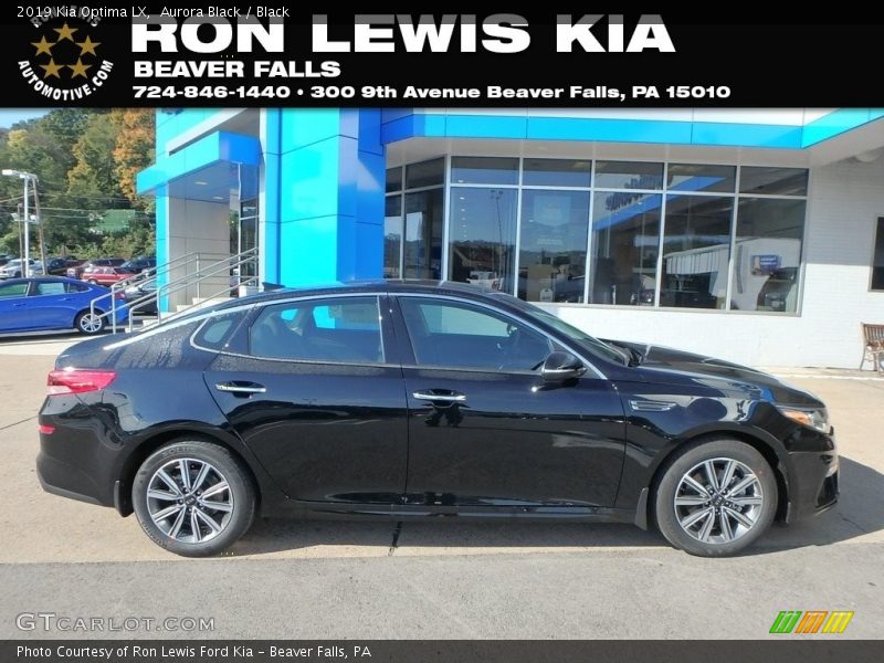 Aurora Black / Black 2019 Kia Optima LX