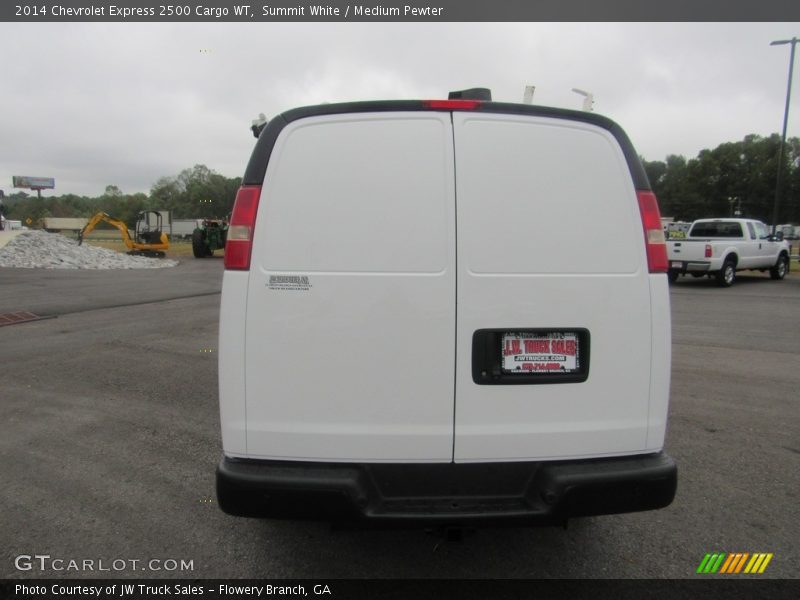 Summit White / Medium Pewter 2014 Chevrolet Express 2500 Cargo WT